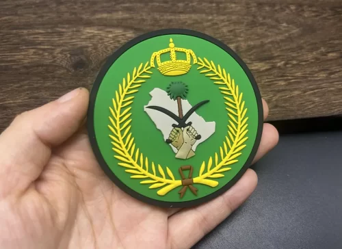 High Quality Saudi Airforce Rubber Velcro Patch Customize High Quality Saudi Airforce Rubber Velcro Patch Customize