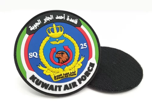 Kuwait Air Force Rubber 3D Logo Badge Kuwait Air Force Rubber 3D Logo Badge