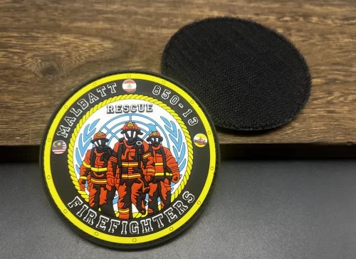 Malaysia Firefighters Velcro Badge