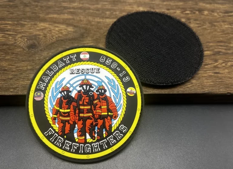 Malaysia Firefighters Velcro Badge