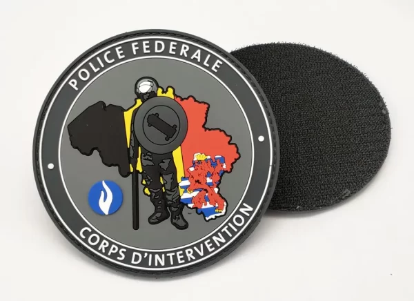 The US Police Department Rubber Patches