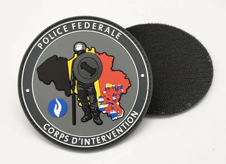 The US Police Department Rubber Patches